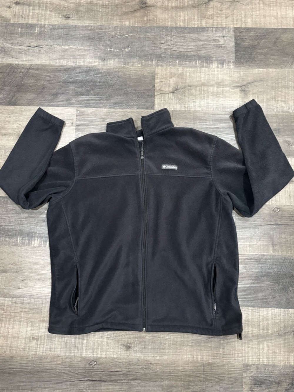 Columbia Men's Full-Zip Fleece Jacket, Zipper Secured Pockets, Size 
XXL, GUC